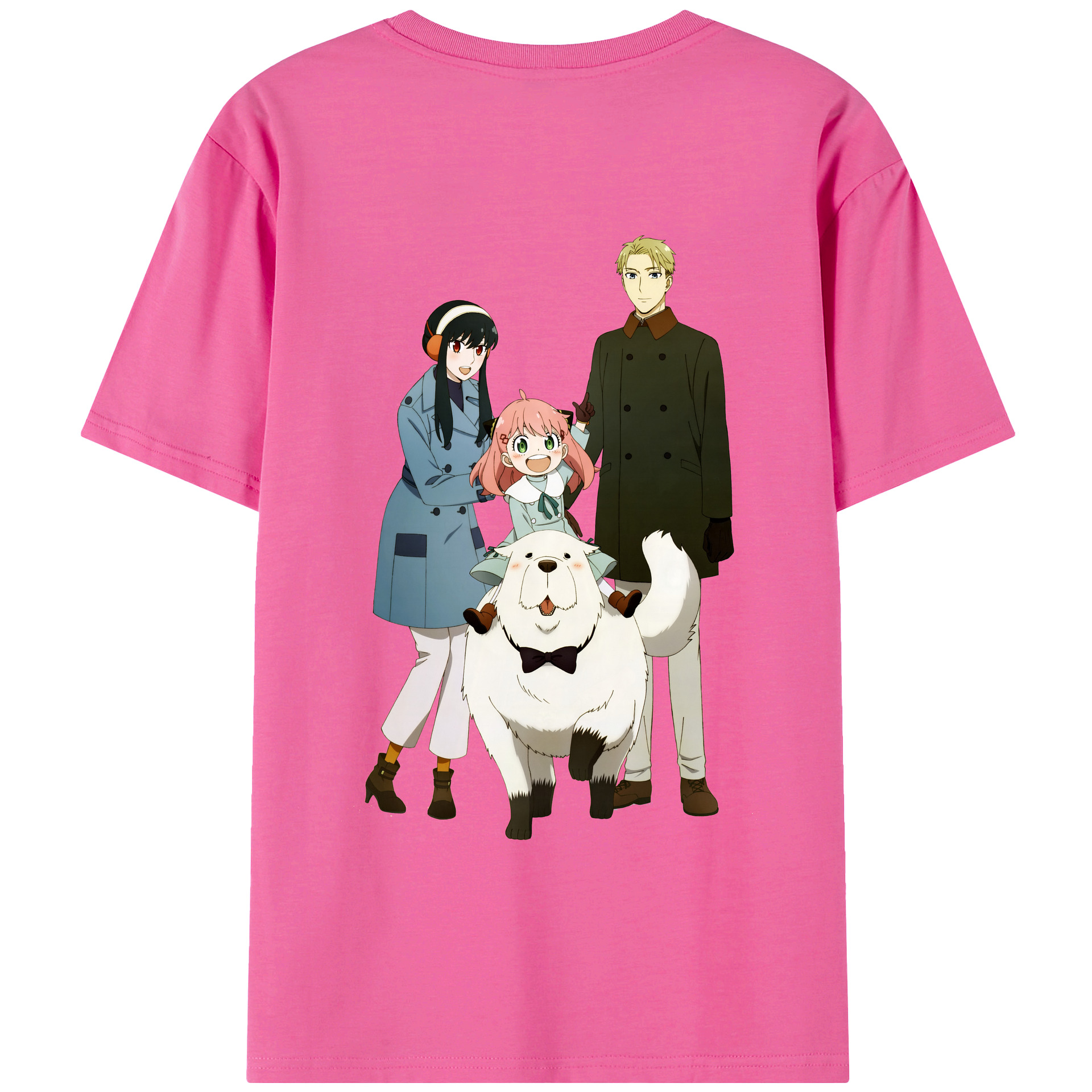 （画像用） SPY×FAMILY间谍家家酒 レディース半袖Tシャツ(バックプリント)